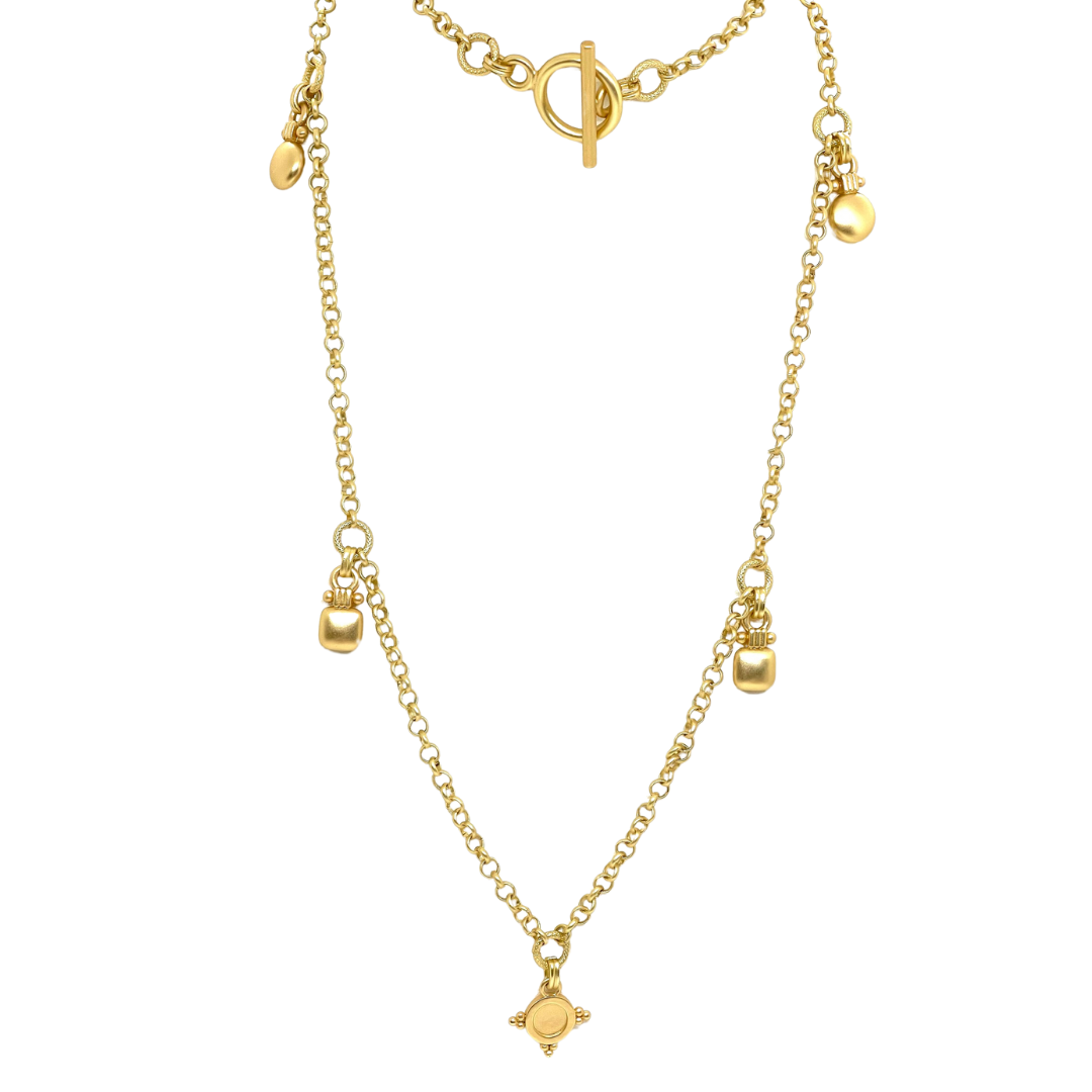 Long Charm Necklace