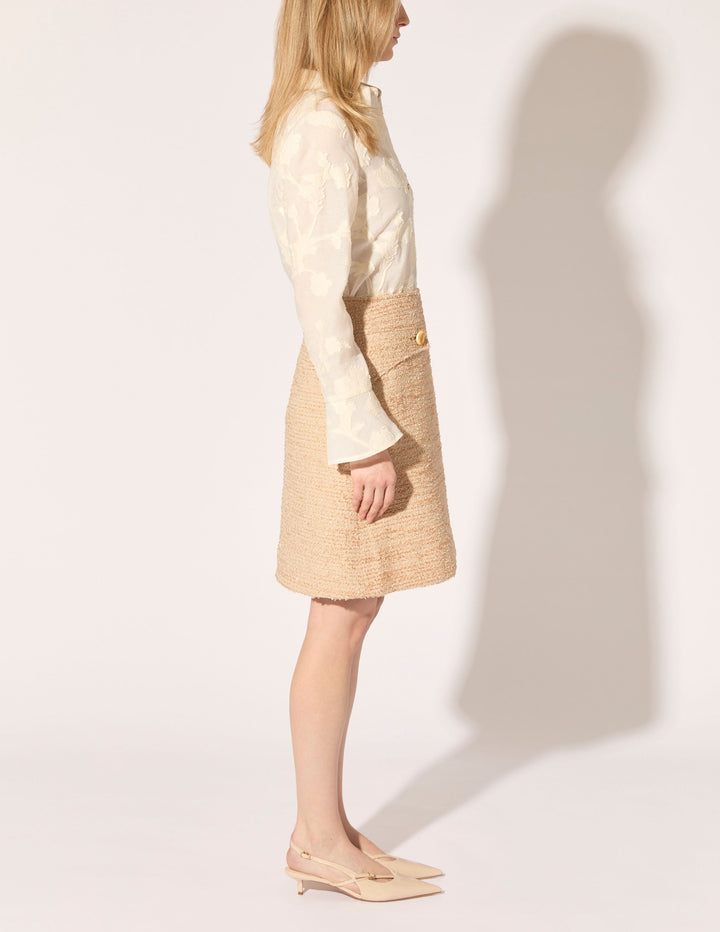 Karmelo Boucle Skirt