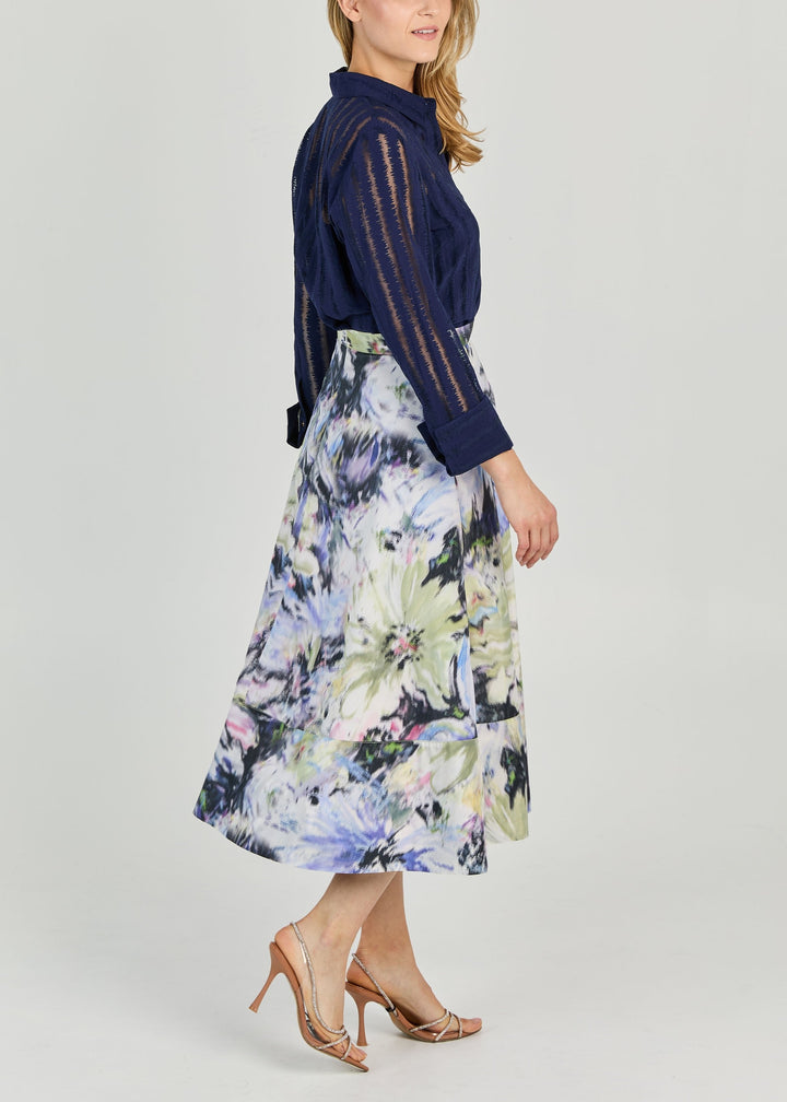 ARTISTA FLORAL PRINT SKIRT