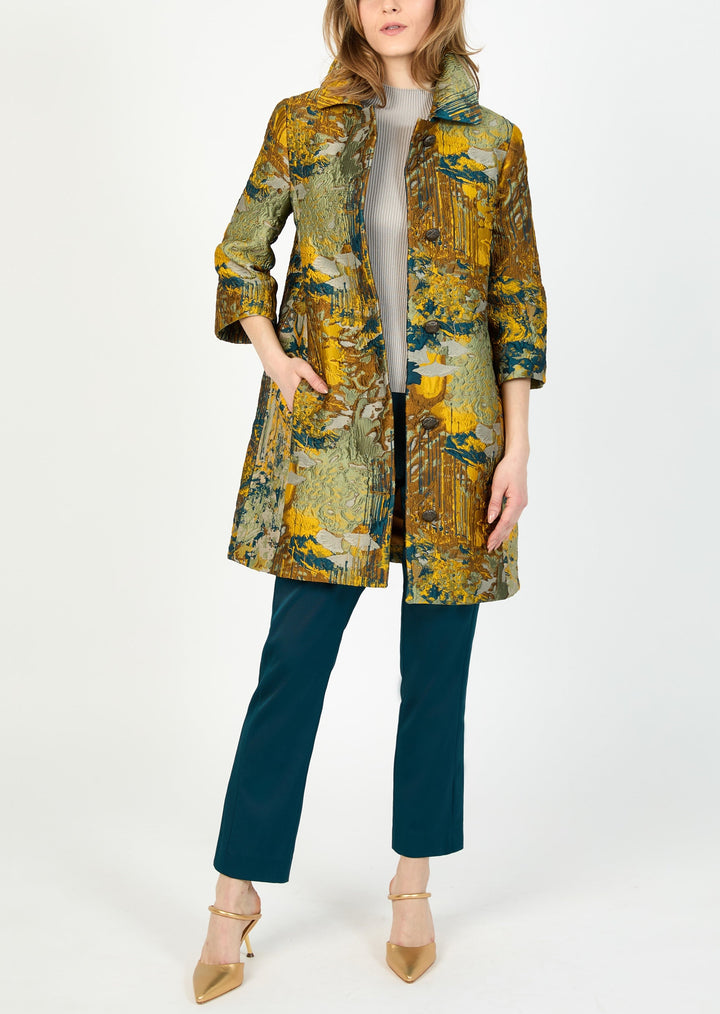 SAN MARINO JACQUARD COAT