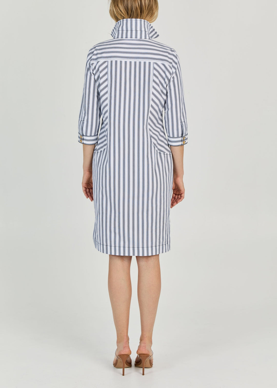 CABANA STRIPE SHIFT DRESS