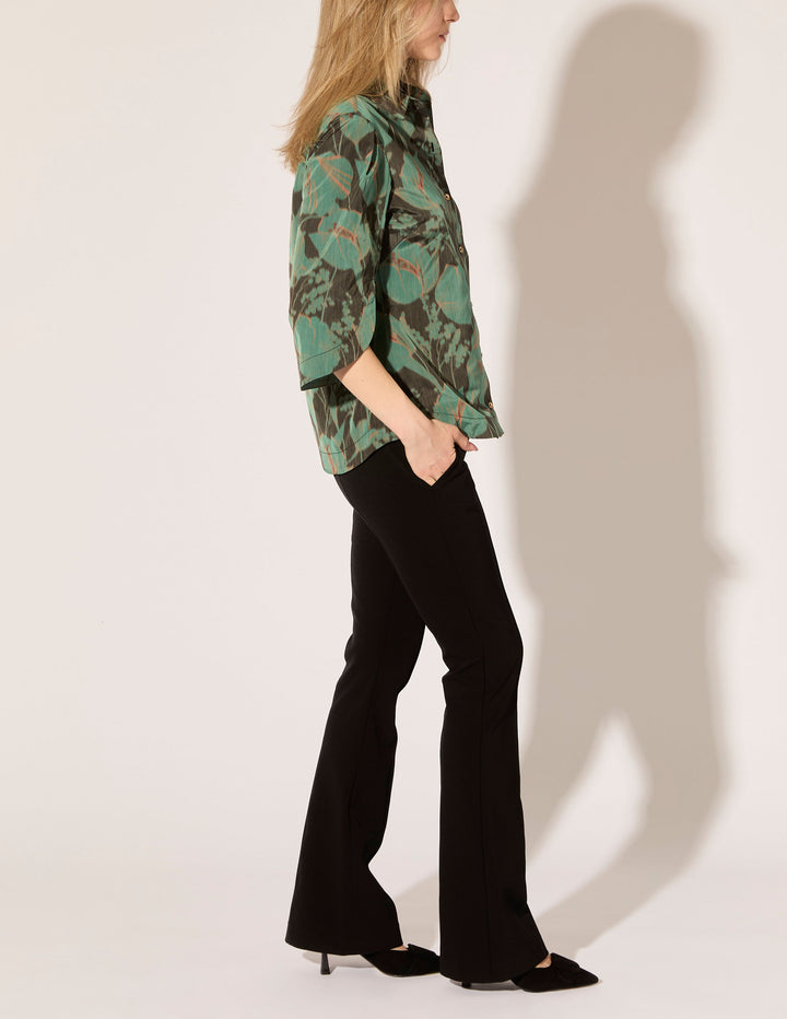 Dutch Floral Print Blouse