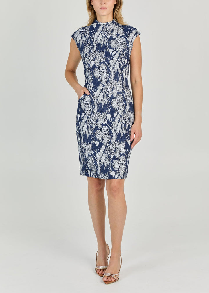 BOTANICO JACQUARD DRESS