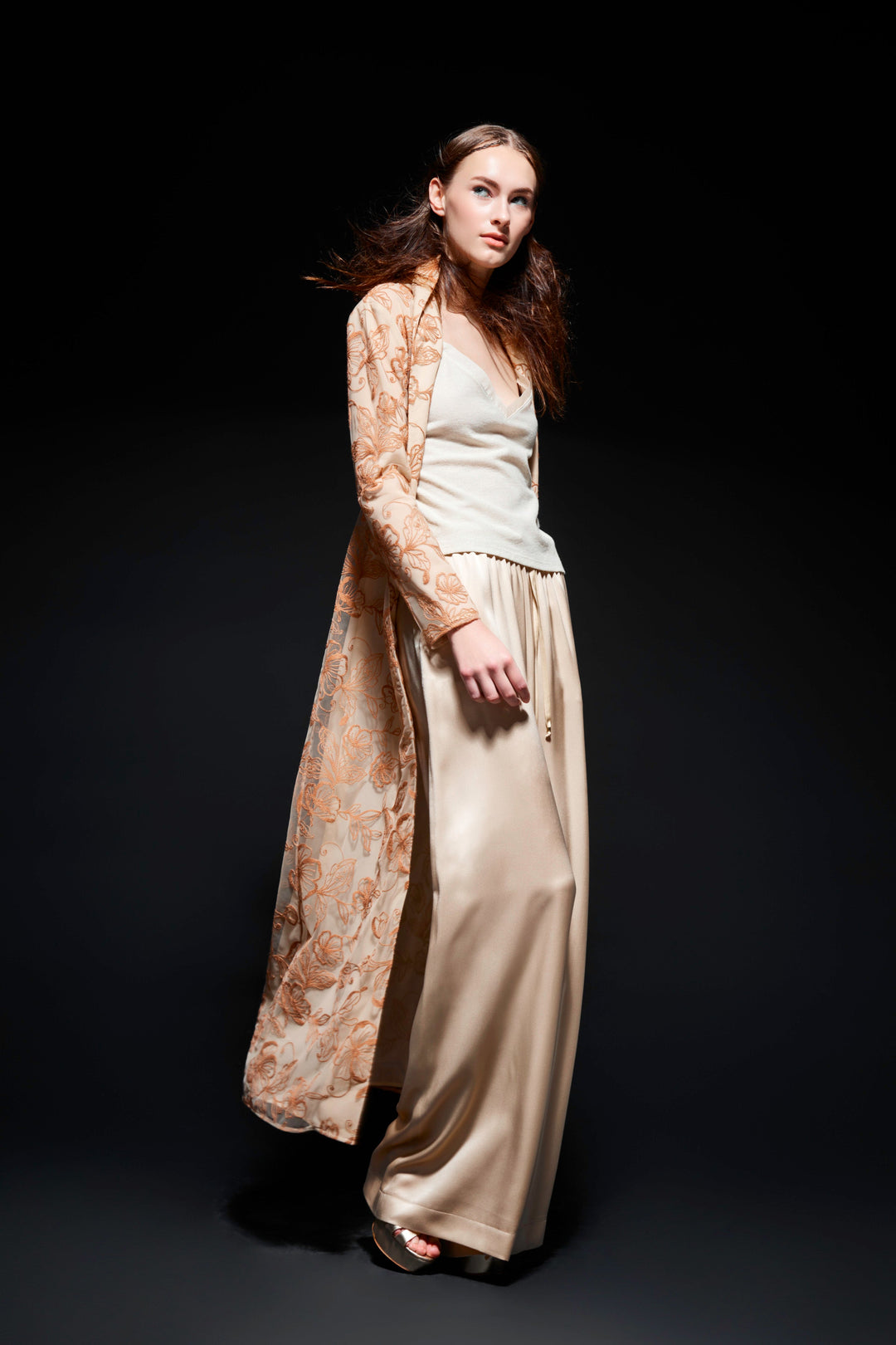 The Luminous Duster - Copper Embroidery PRE-ORDER