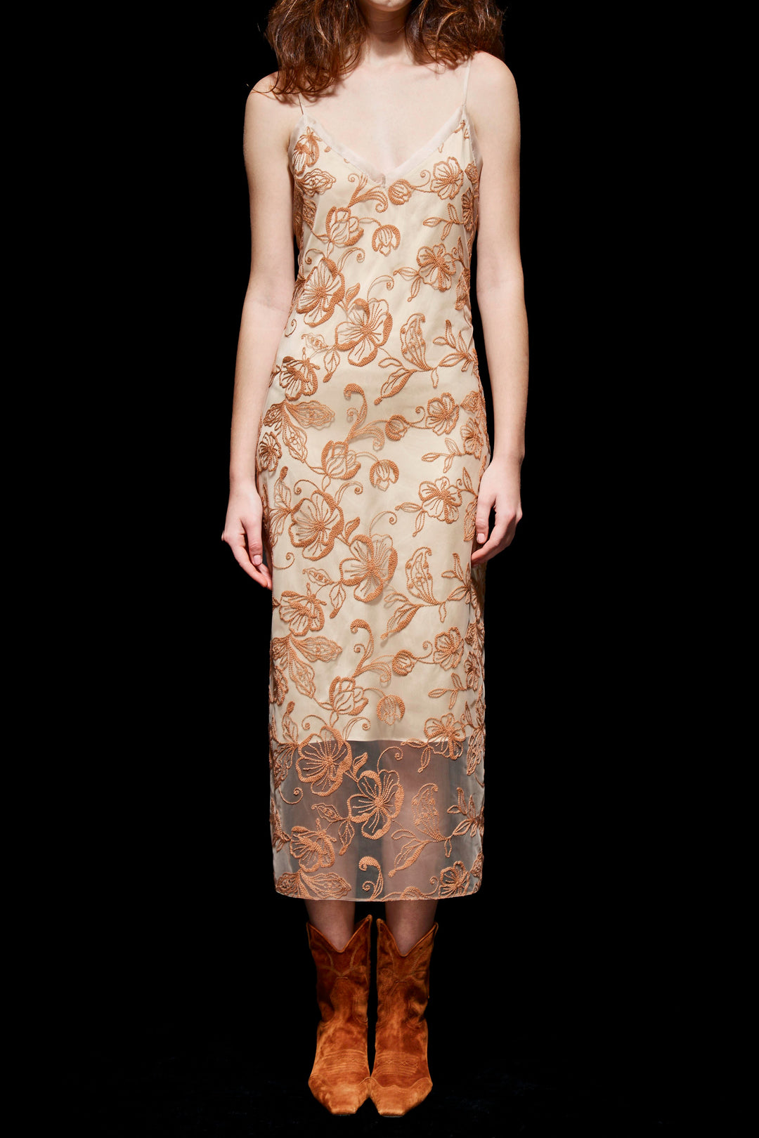 The Radiant Dress - Copper Embroidery PRE-ORDER