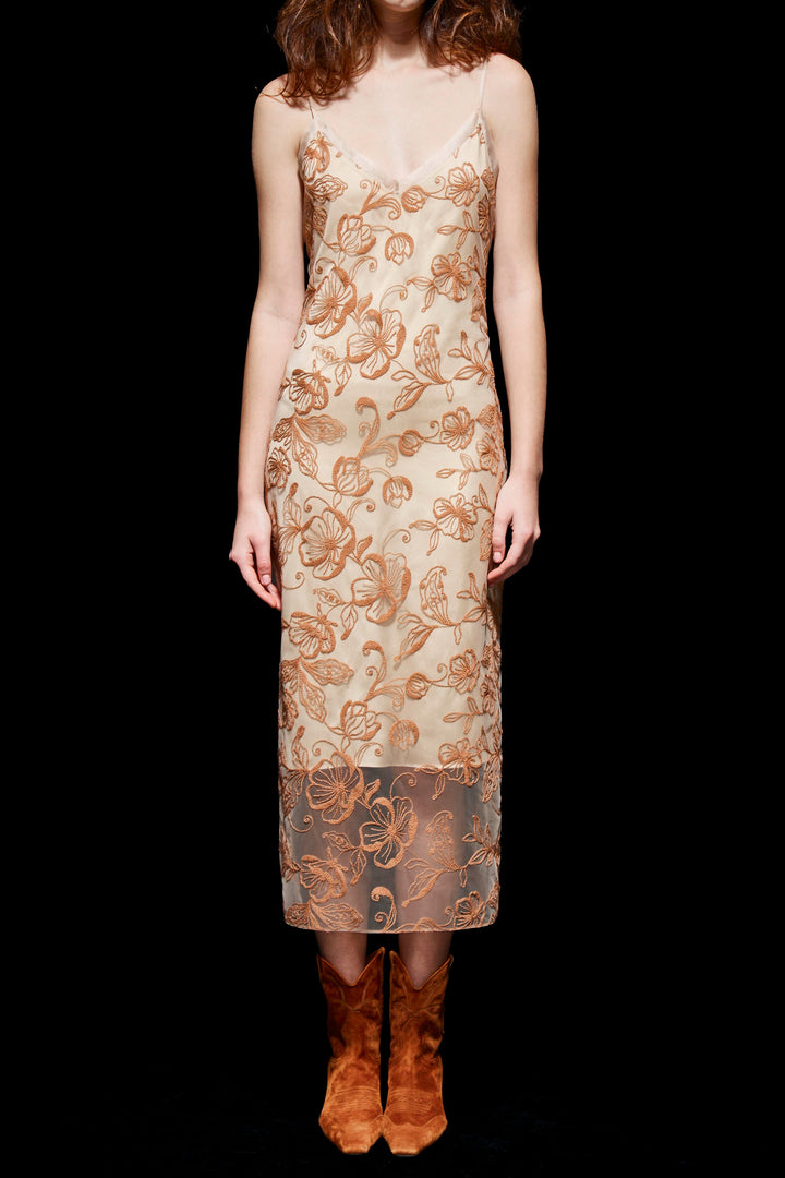 The Radiant Dress - Copper Embroidery PRE-ORDER