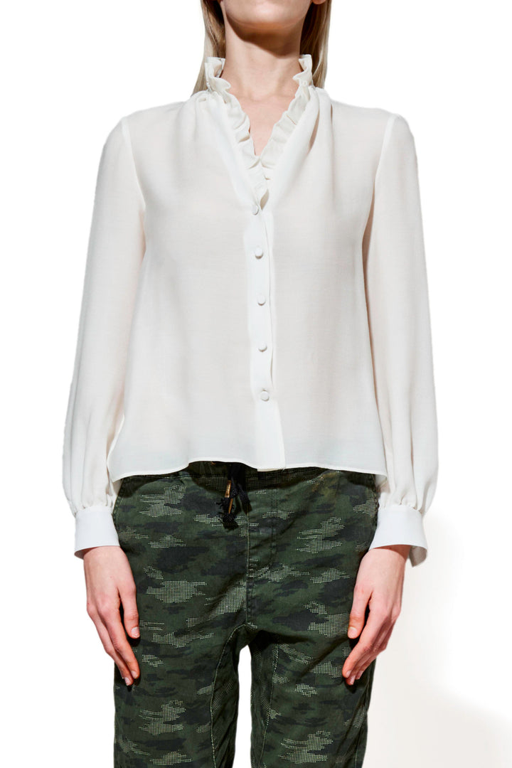 The Serene Blouse - Cream PRE-ORDER