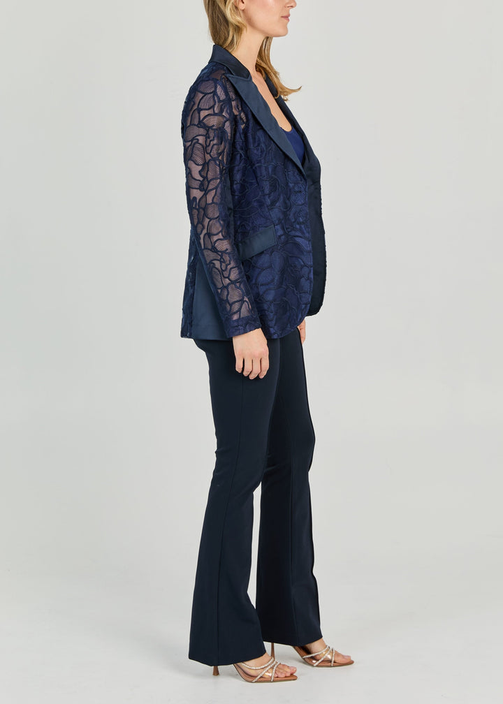 EMBROIDERED FLOR ORGANZA JACKET