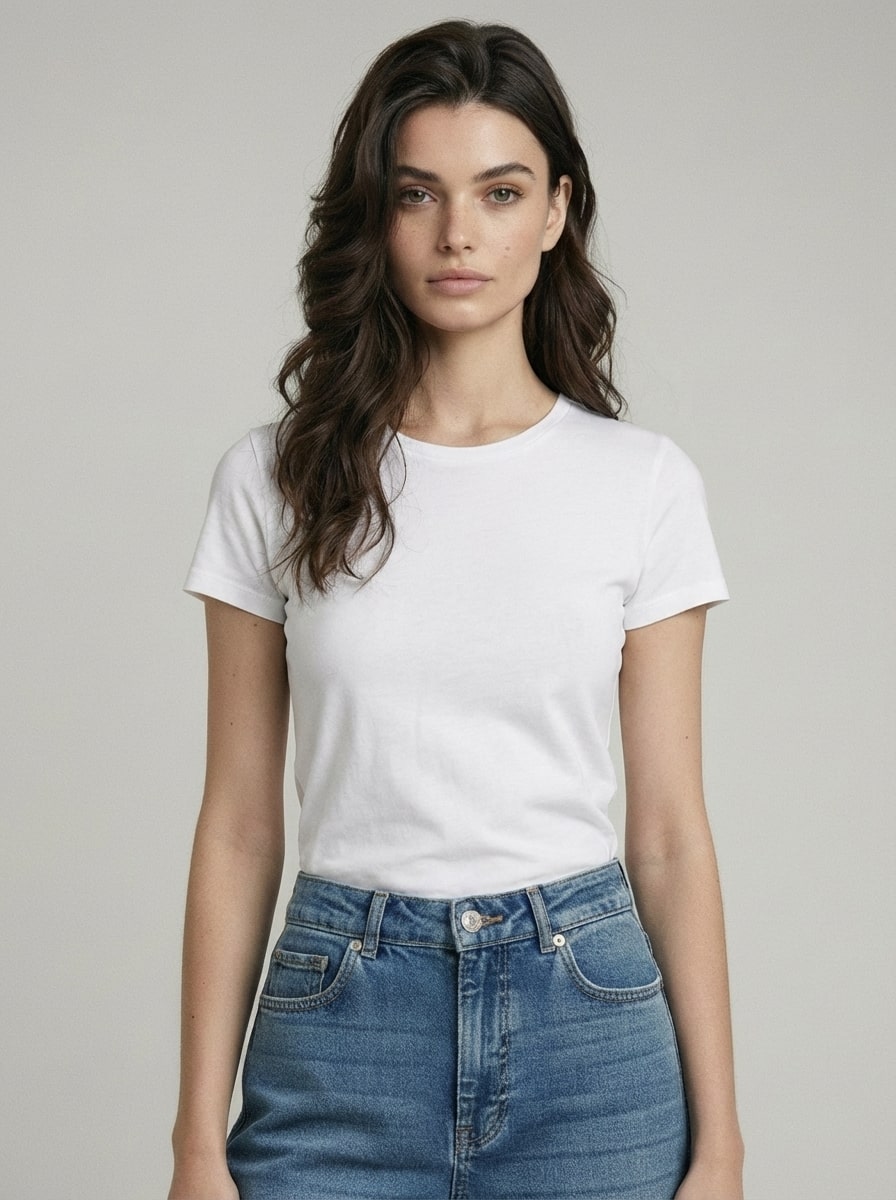 DELUXE COTTON S/S CREWNECK