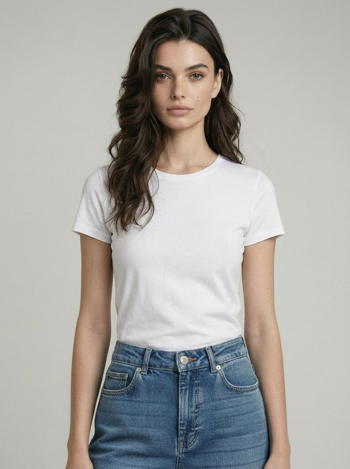 DELUXE COTTON S/S CREWNECK