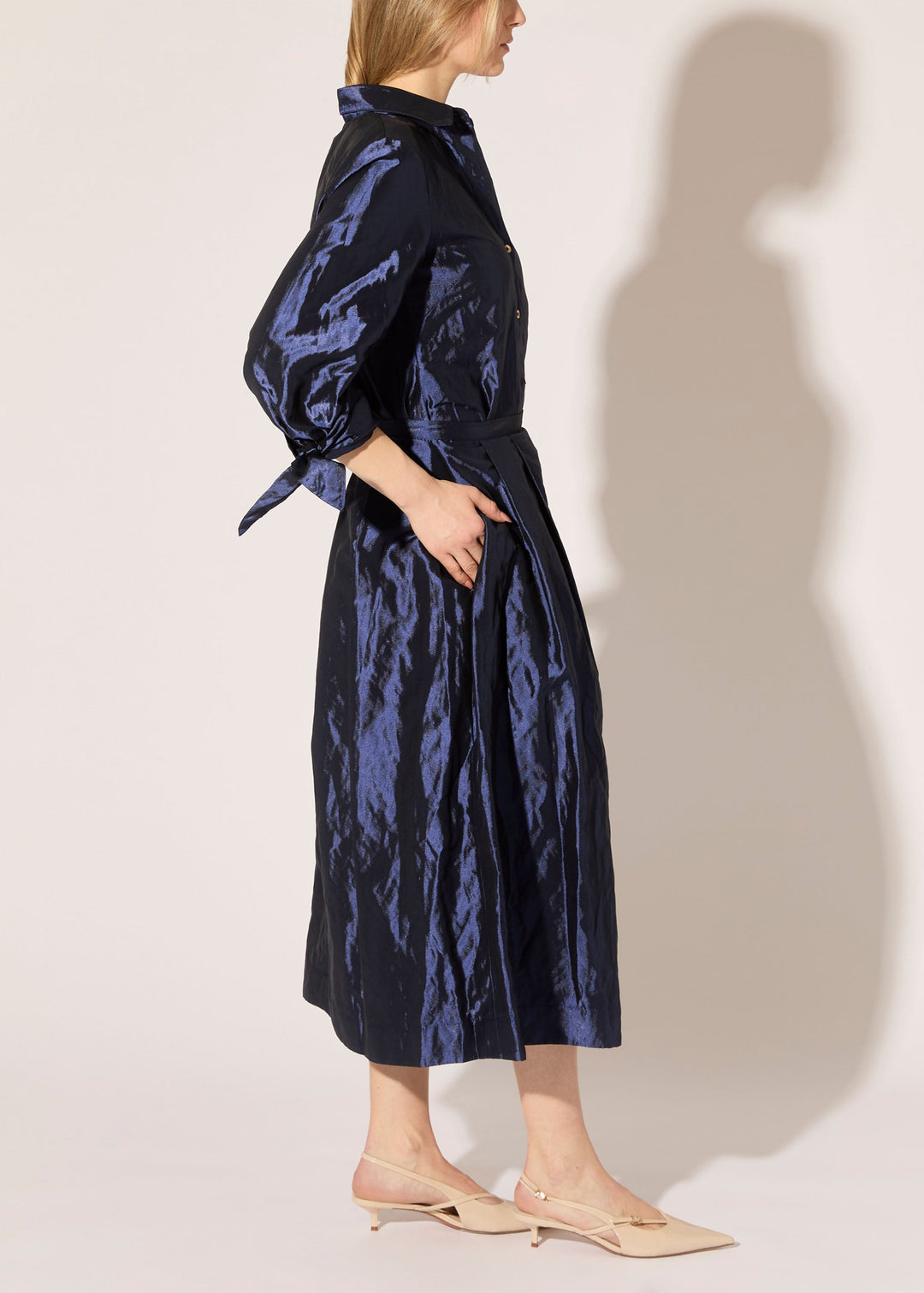 Metallic Taffeta Skirt - PREORDER