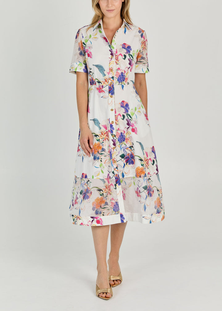 RAMO DE FLORES PRINT DRESS