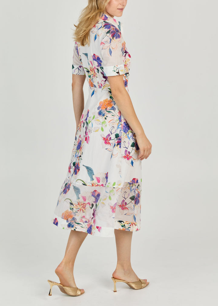 RAMO DE FLORES PRINT DRESS