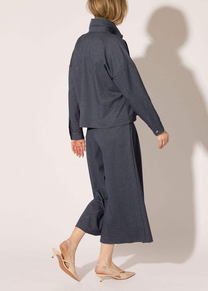 Twinkle Pinstripe Culottes - PREORDER