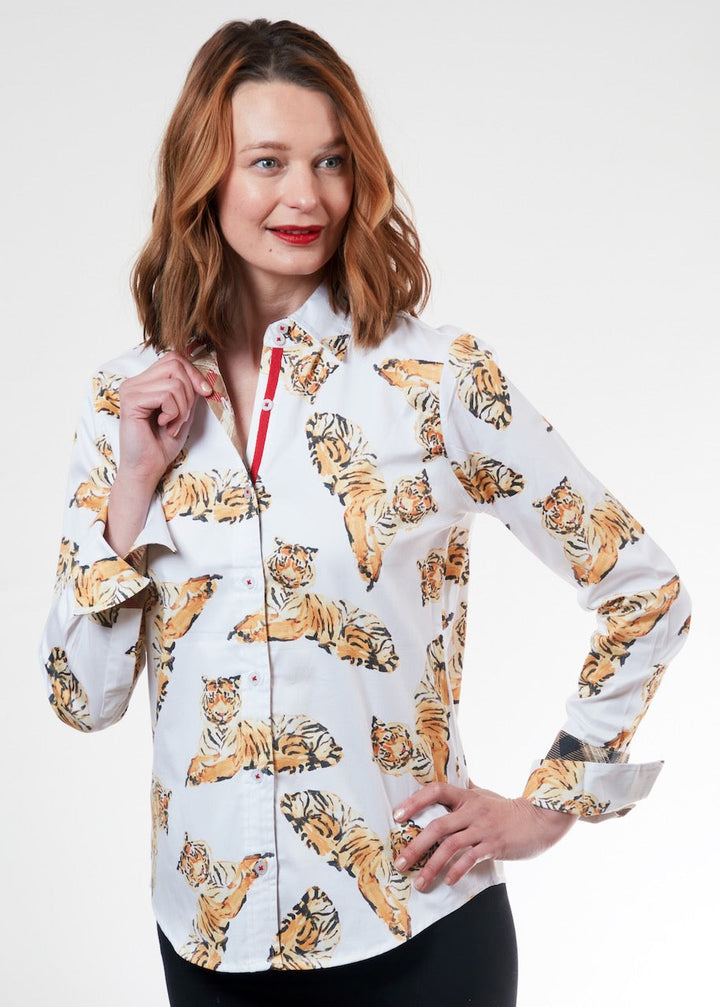 Rome Shirt Tiger Print S