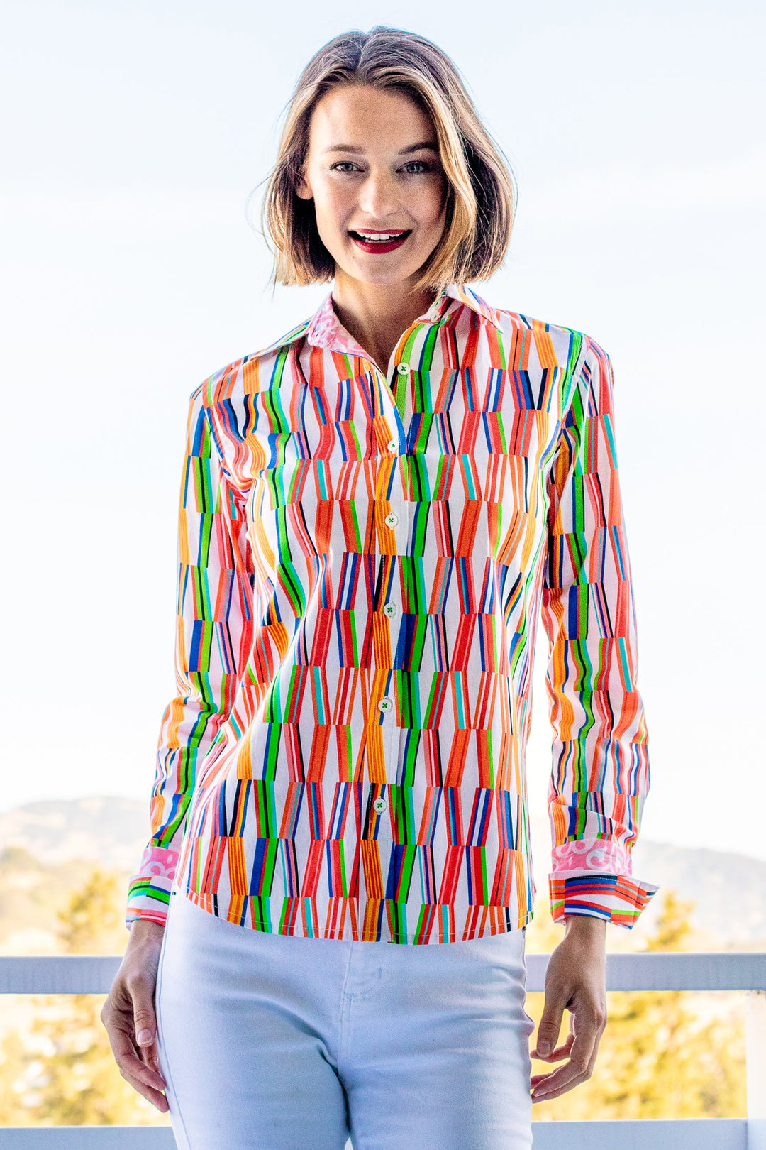 Rome Shirt in New Kaleidoscope Print