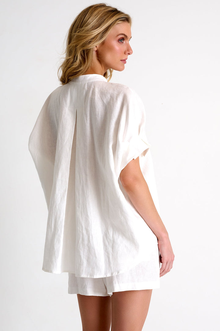 Linen Tunic Top - 42536-60-020