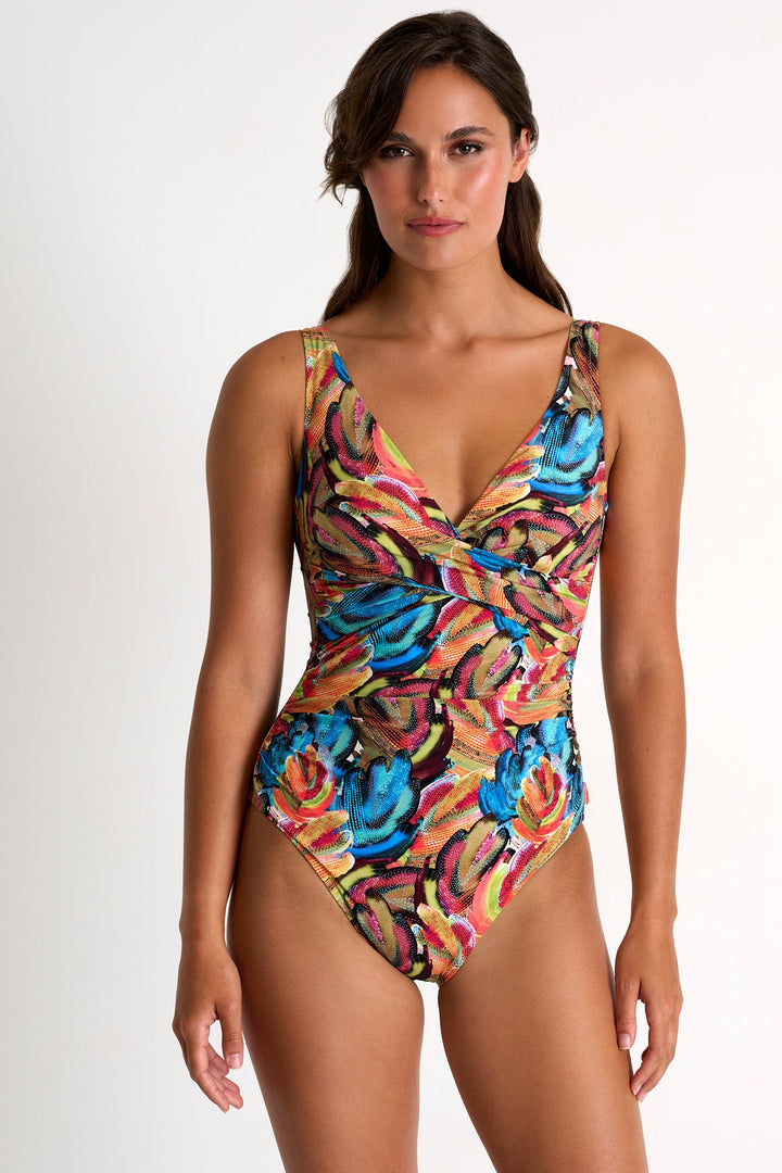 Classic One-Piece Bathing Suit - 42560-02-953