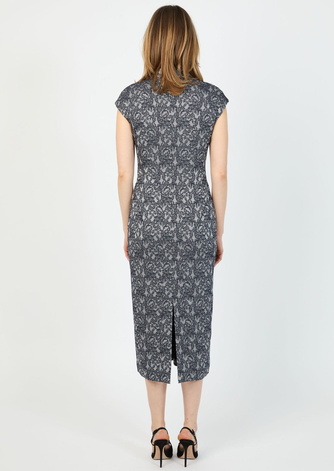 DUOMO LACE JACQUARD DRESS