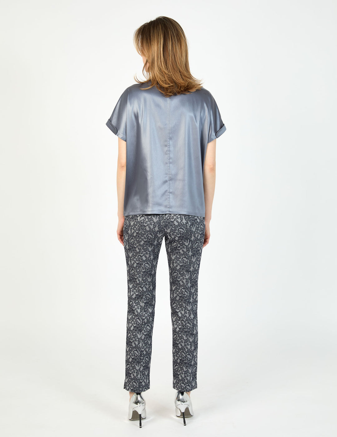 DUOMO LACE JACQUARD PANT