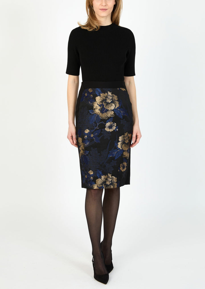 ROMANTICA JACQUARD SKIRT