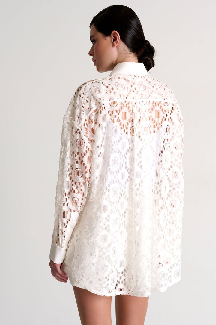 Modern Lace Shirt - 52443-83-020