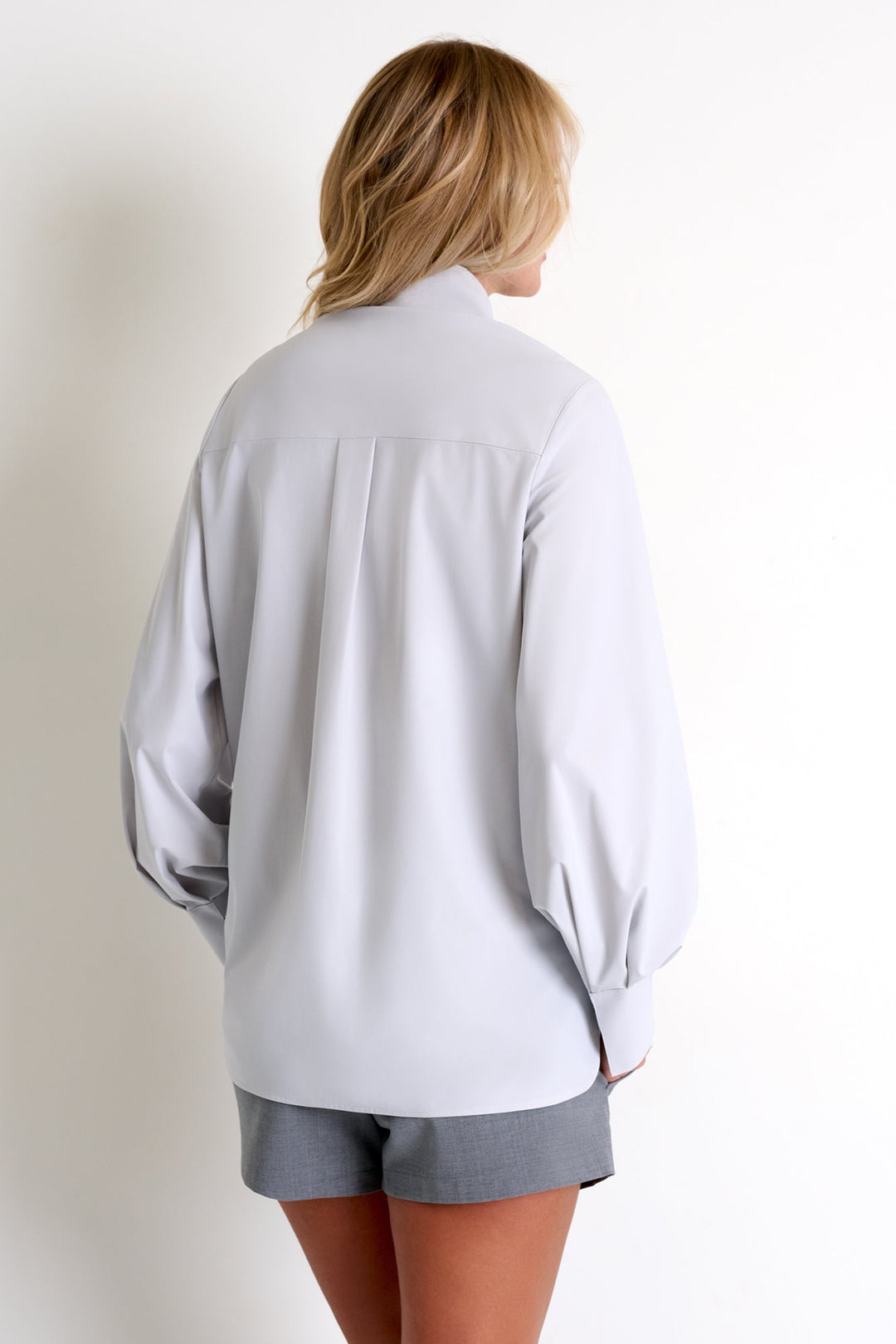 Long-Sleeve Lycra Shirt - 52455-82-160 02 / 160 Silver Gray / 75% POLYAMIDE, 25% ELASTANE