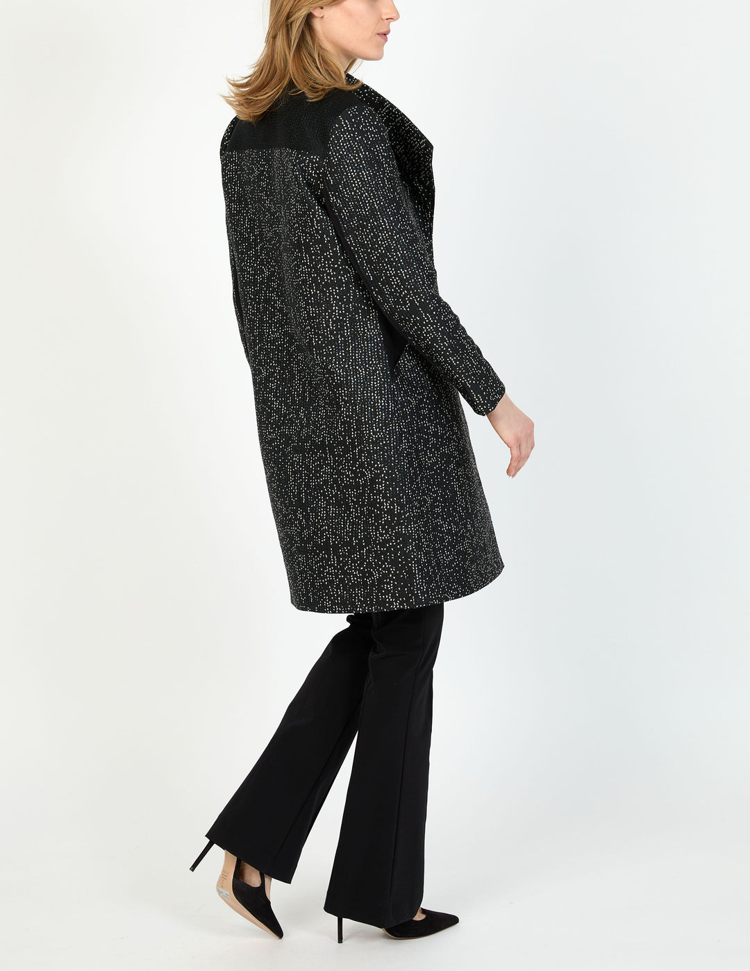 FESTA JACQUARD CAR COAT