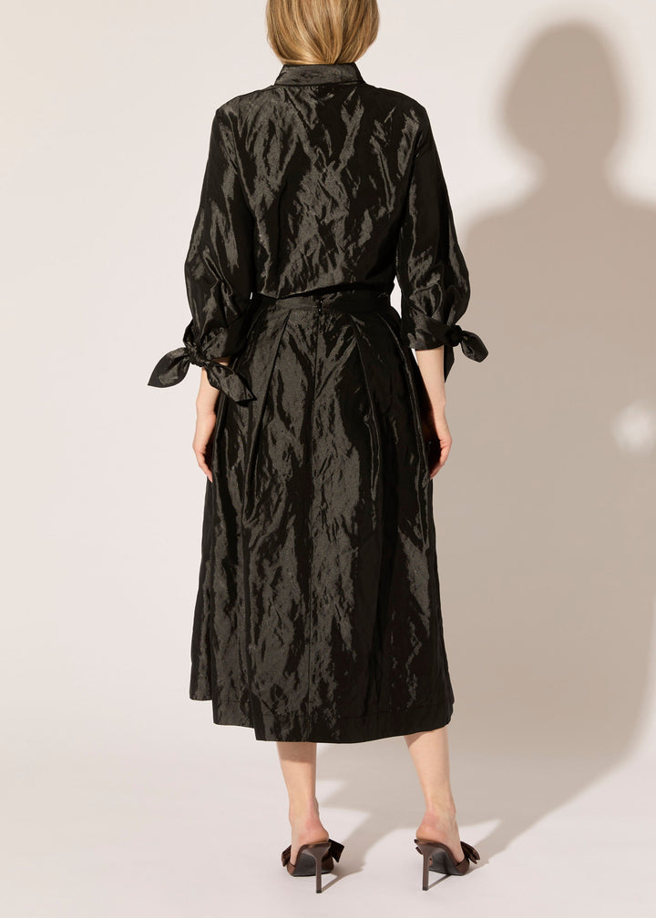 Metallic Taffeta Skirt - PREORDER