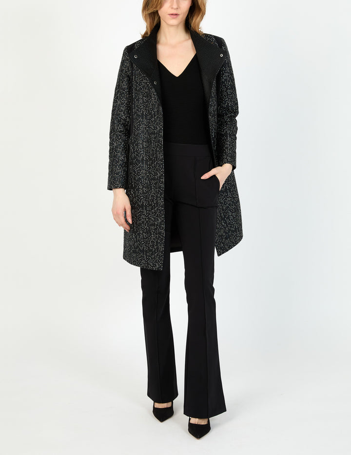 FESTA JACQUARD CAR COAT