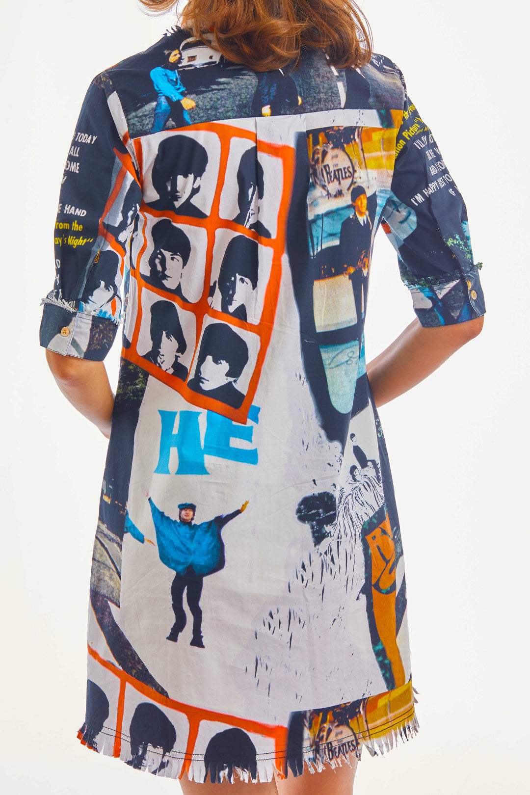 Fab 4 Print Chatham Dress