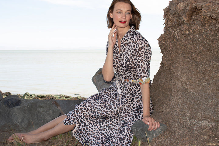 Mrs. Maisel Dress Cheetah Print