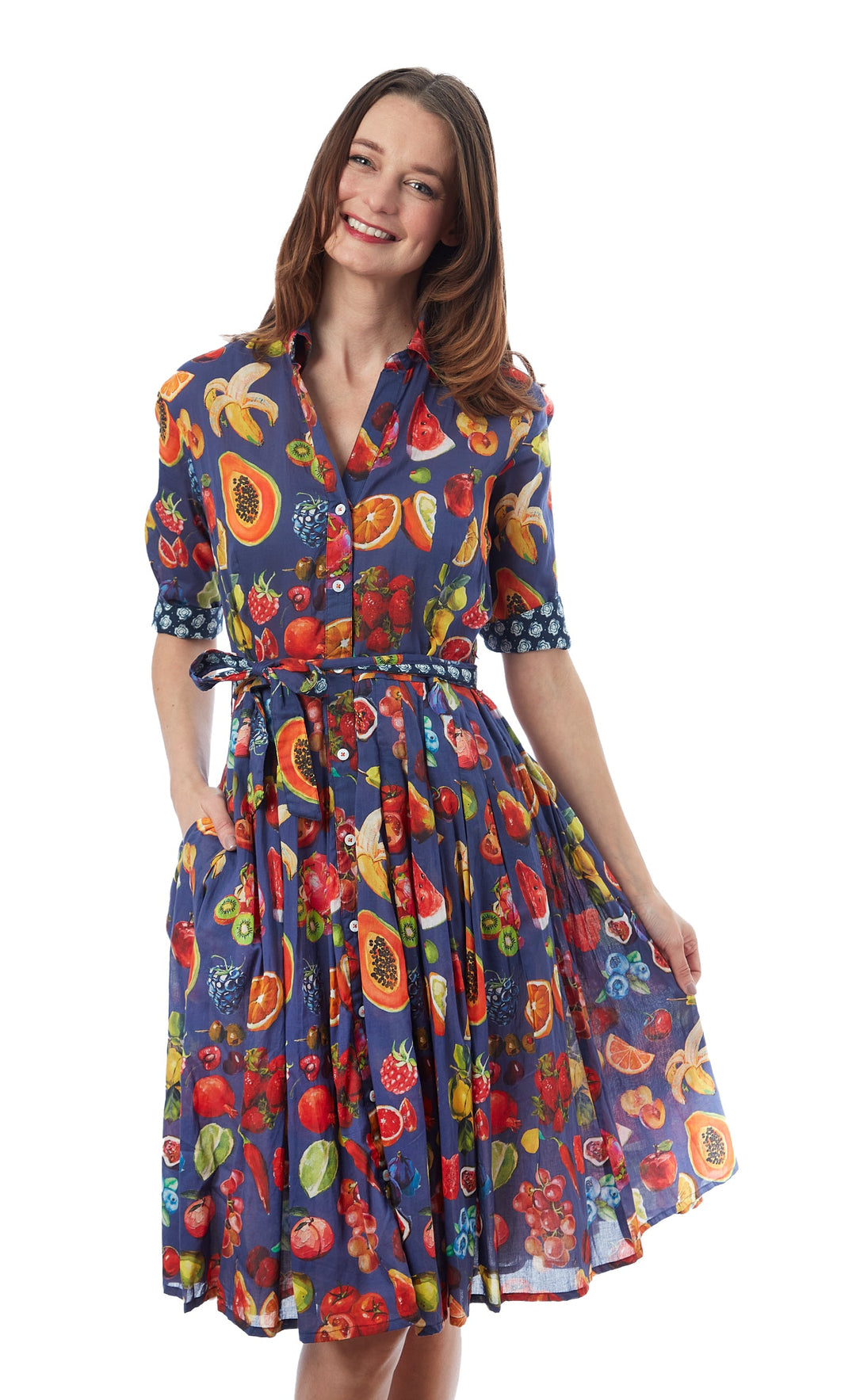 Mrs Maisel Fruit Print XS / 663-S728-XS