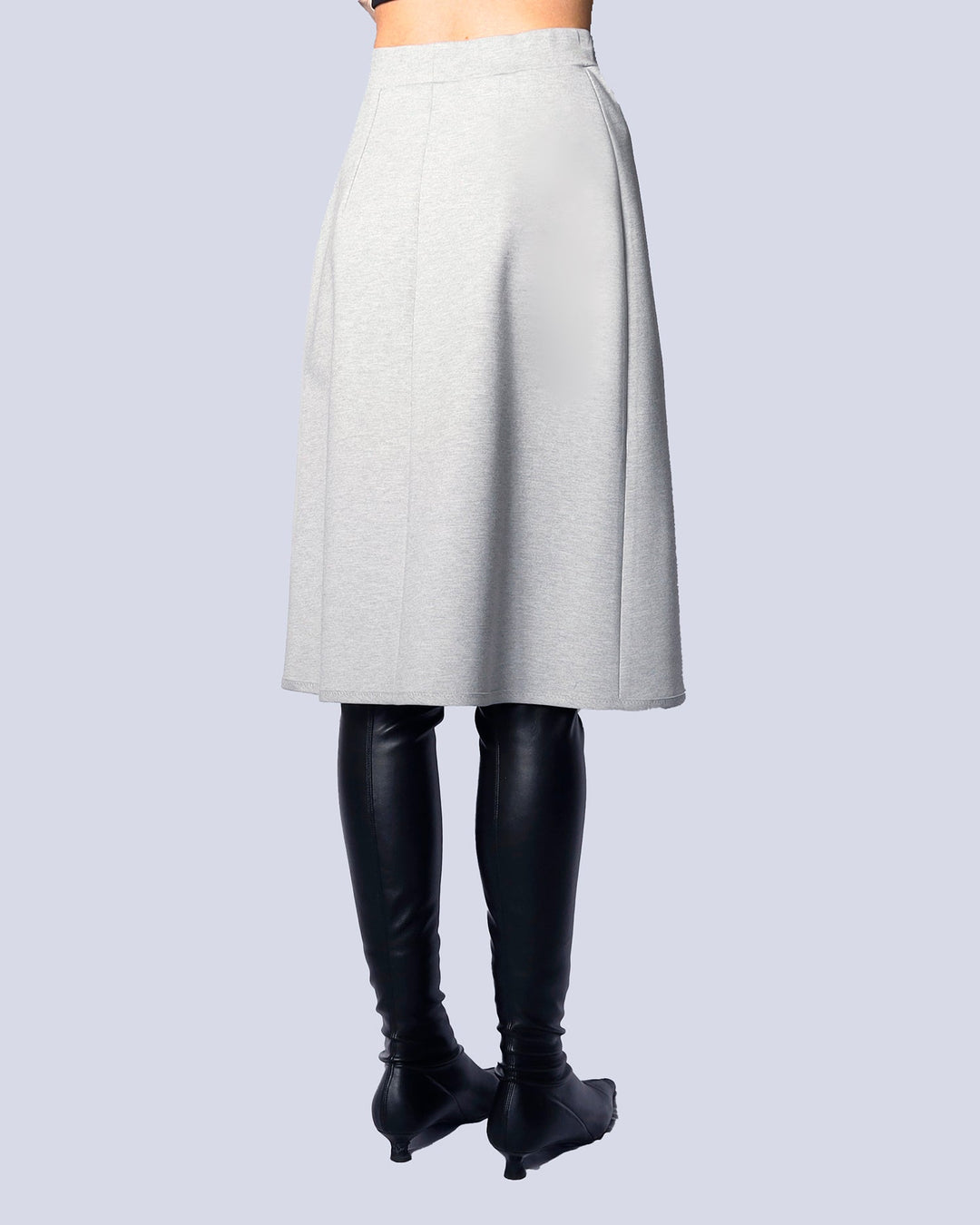 Maison Marie Saint Pierre | Skirt | HOKULANI | Light Grey Mixte