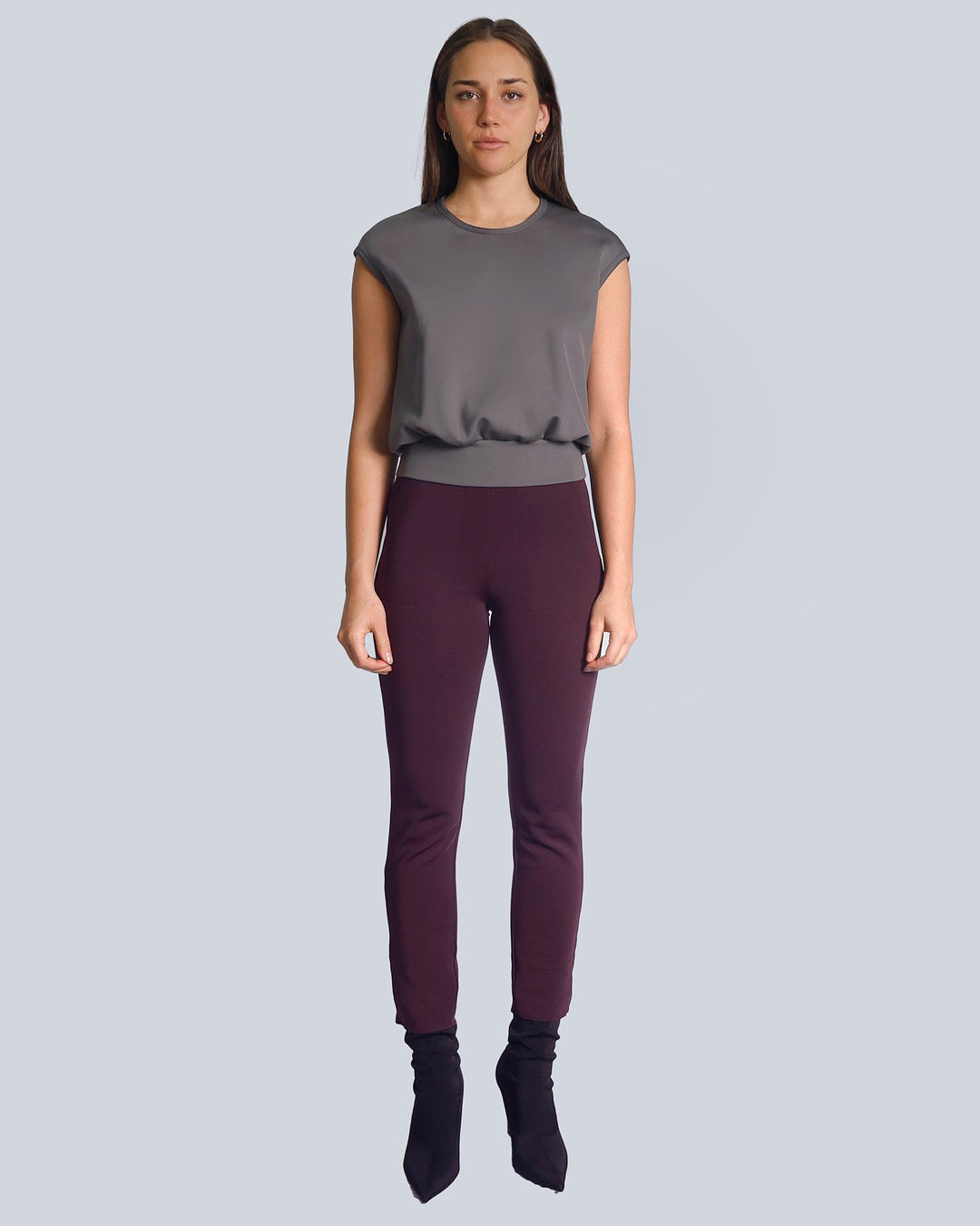 Maison Marie Saint Pierre | Top | OKA3 | Pewter | Pants | HILL | Plum