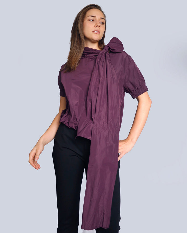 Maison Marie Saint Pierre | Top | HOYT | Aubergine