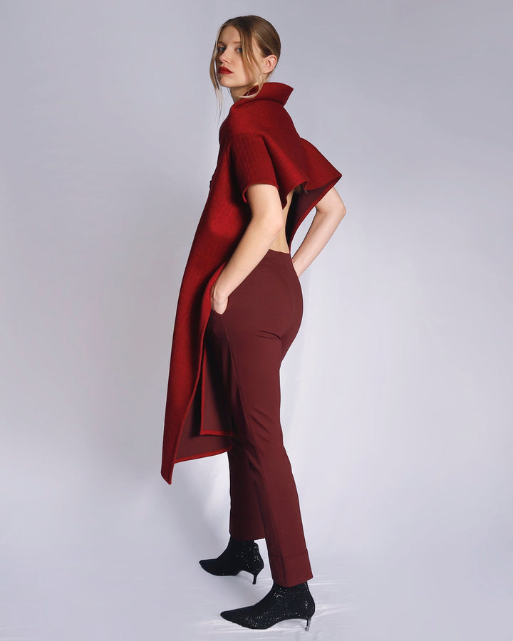 Maison Marie Saint Pierre | Pants | HASKELL | Garnet