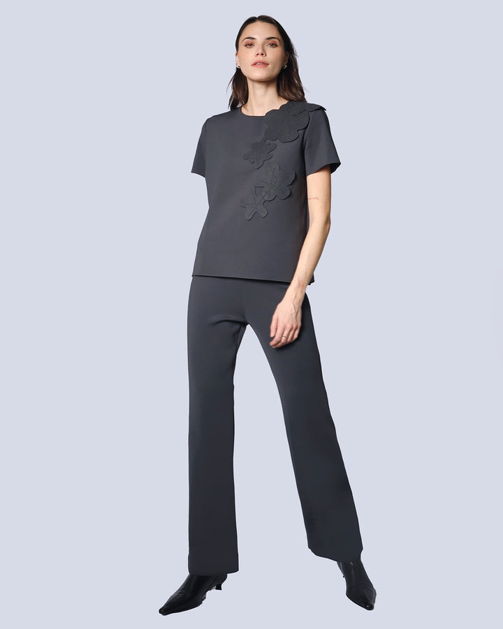 Maison Marie Saint Pierre | Top | HAILEY |¬†Dark Charcoal | Pants | HALONE | Dark Charcoal