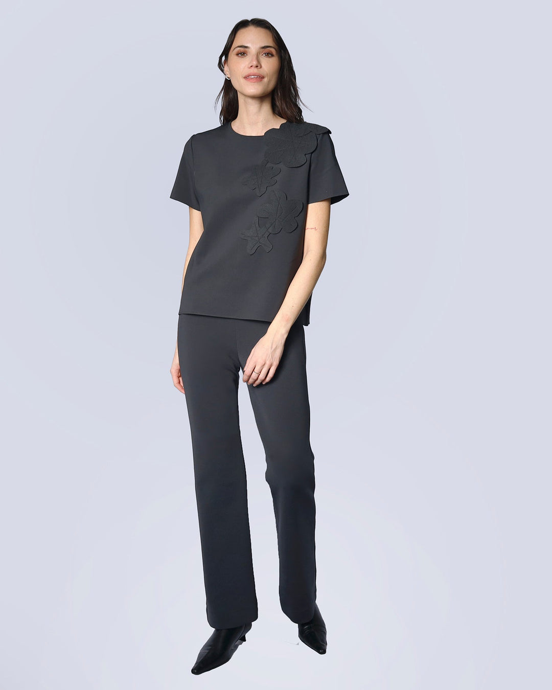 Maison Marie Saint Pierre | Top | HAILEY | Dark Charcoal | Pants | HALONE | Dark Charcoal