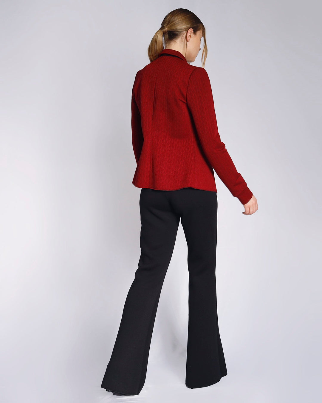 Maison Marie Saint Pierre | Jacket | HIROMI | Garnet | Pants | HINDY | Black