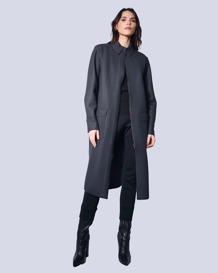 Maison Marie Saint Pierre | Coat | HAMPTOM | Charcoal