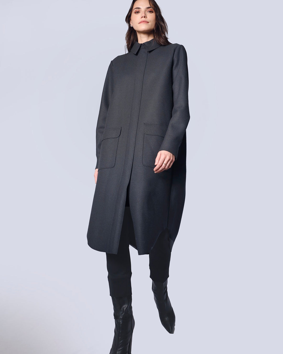 Maison Marie Saint Pierre | Coat | HAMPTOM | Charcoal