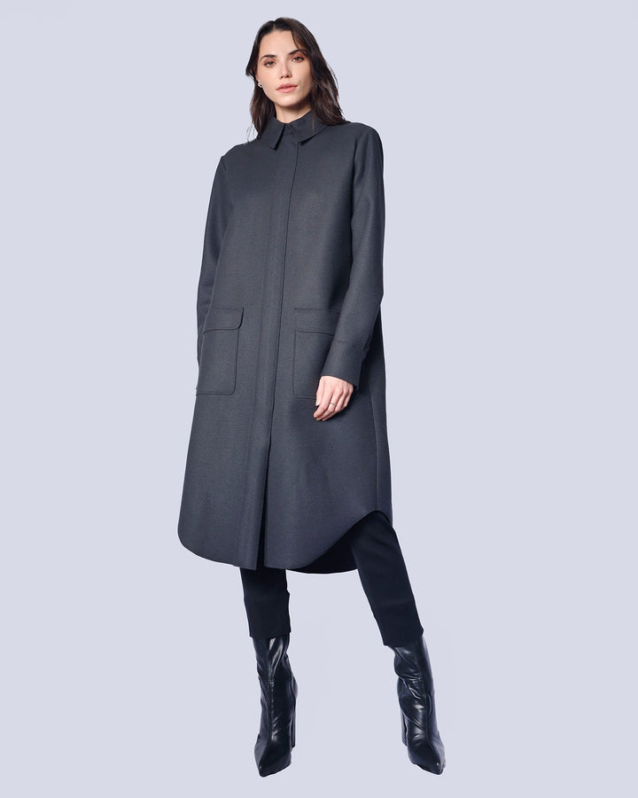 Maison Marie Saint Pierre | Coat | HAMPTOM | Charcoal