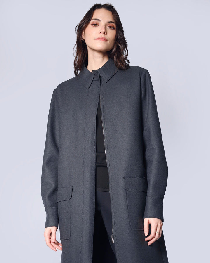 Maison Marie Saint Pierre | Coat | HAMPTOM | Charcoal