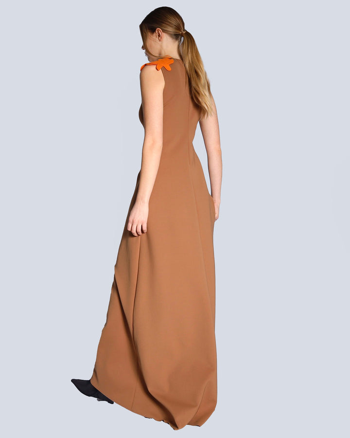 Maison Marie Saint Pierre | Dress | HARTFORD | Umber | Orange