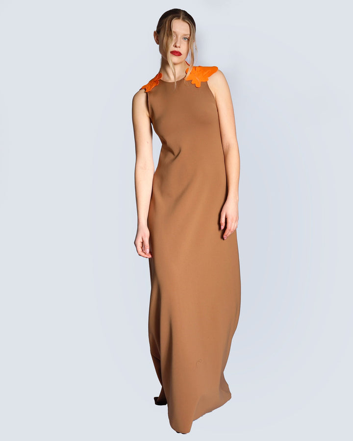 Maison Marie Saint Pierre | Dress | HARTFORD | Umber | Orange