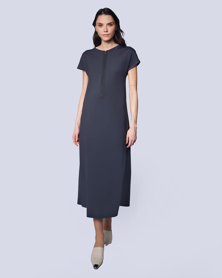 Maison Marie Saint Pierre | Dress | HILDA | Dark Charcoal