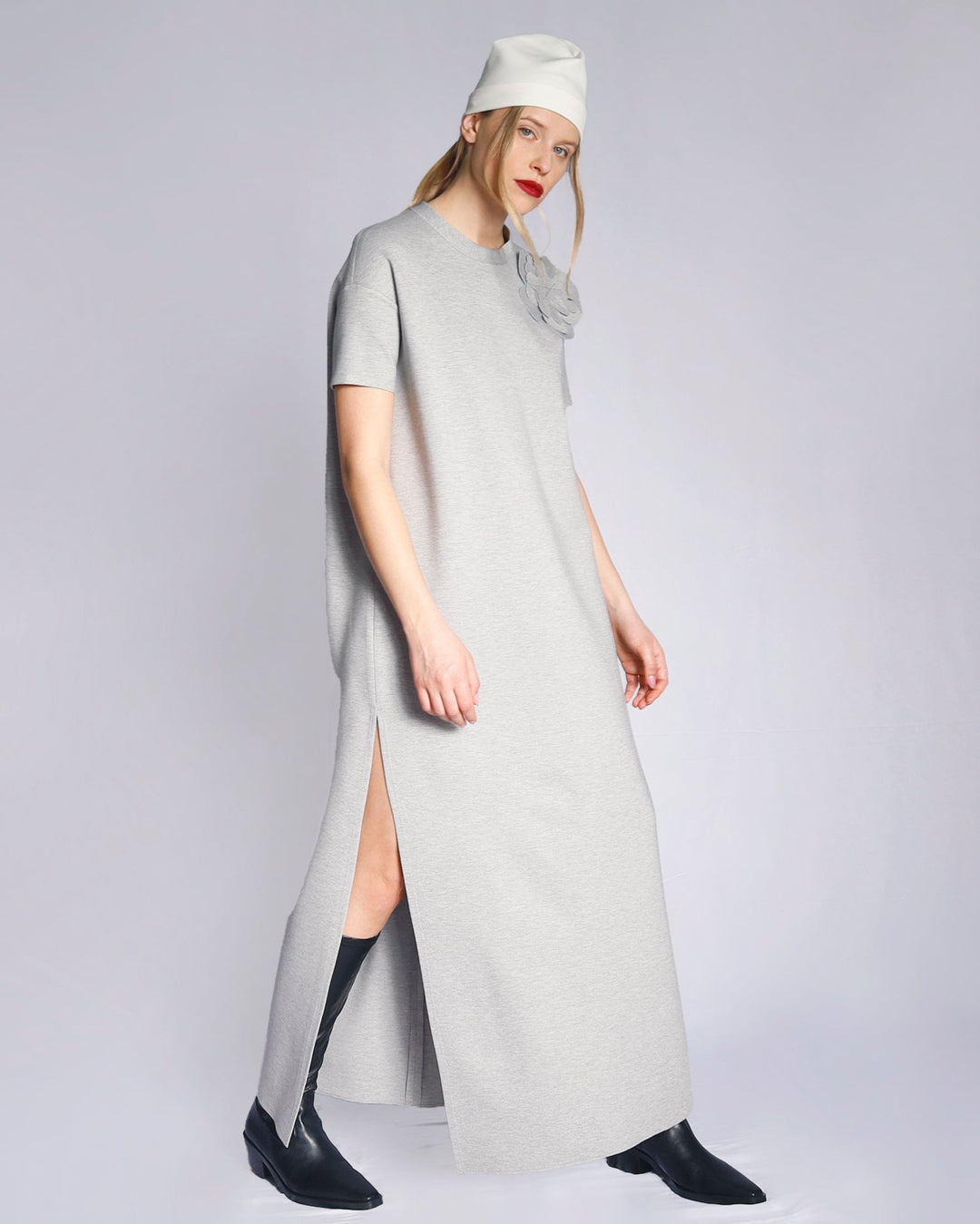 Maison Marie Saint Pierre | Dress | HOSANAME | Light Grey Mixte