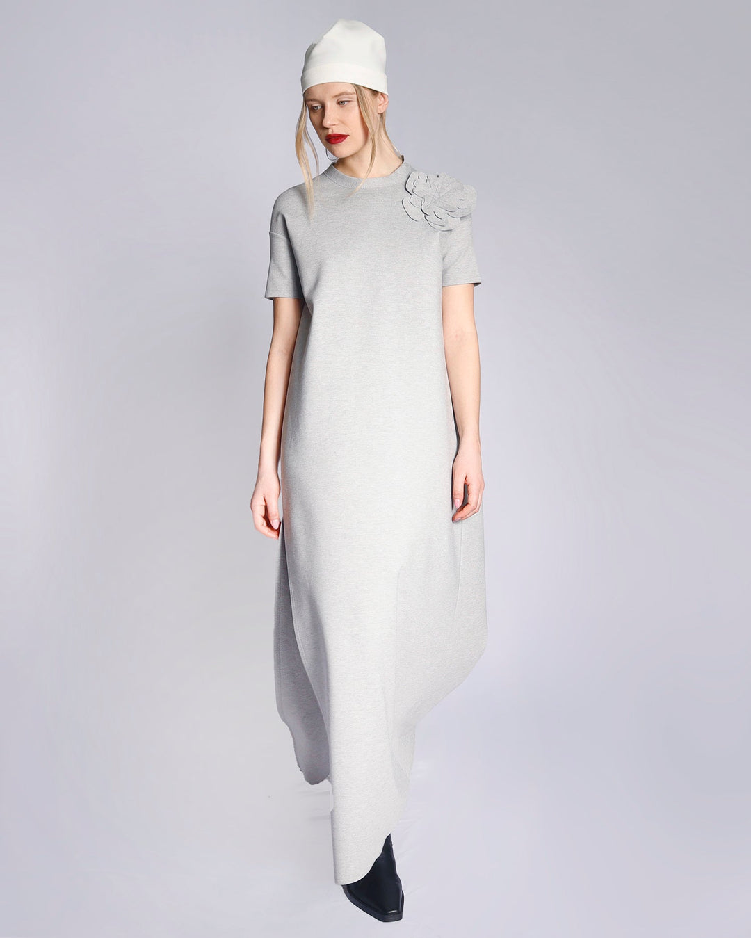 Maison Marie Saint Pierre | Dress | HOSANAME | Light Grey Mixte