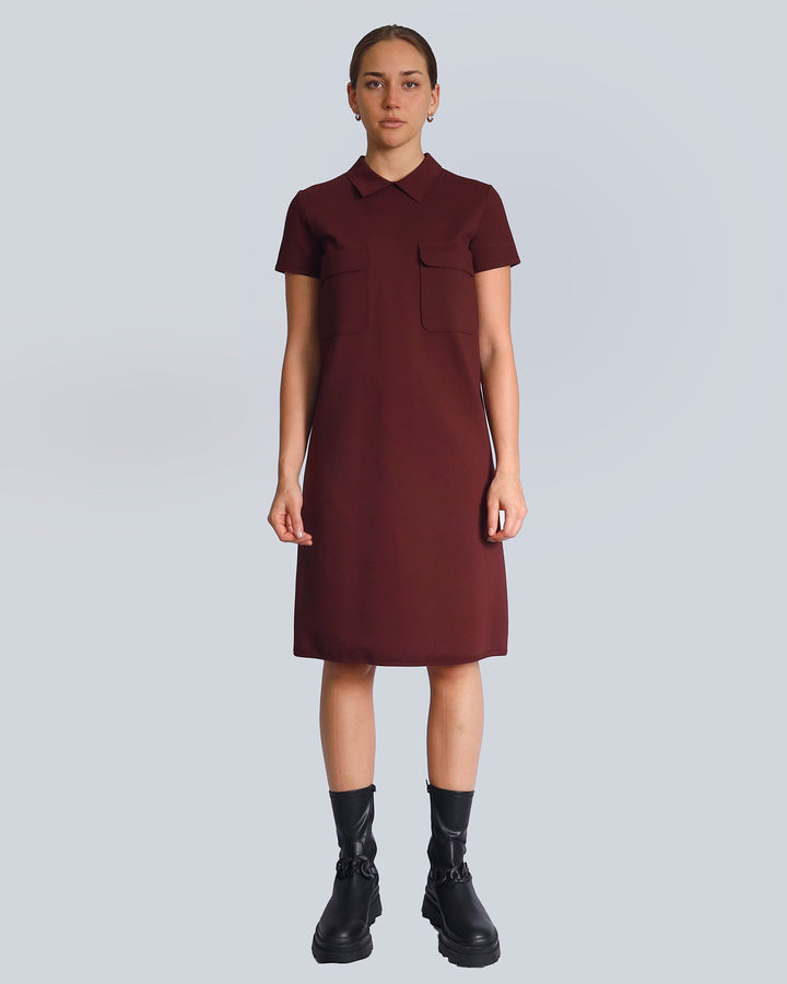 Maison Marie Saint Pierre | Dress | HONEY | Garnet